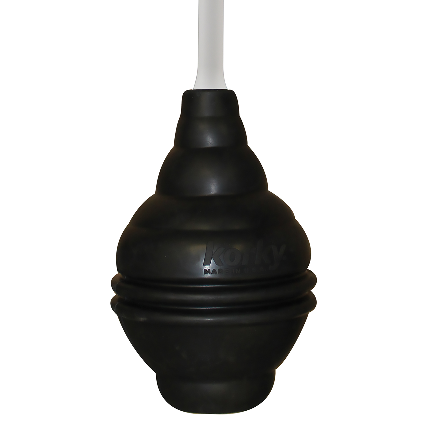 BEEHIVE Max® Hideaway Toilet Plunger with Holder Korky